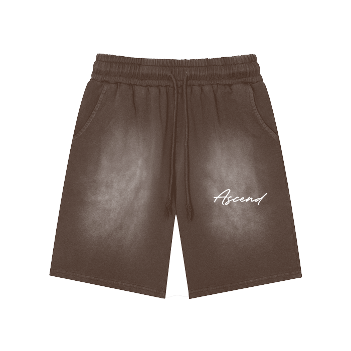 Signature Washed Cotton Shorts | Mocha ODMPOD 