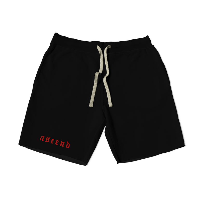 ASCEND Bodybuilding Shorts | Red Ascend Athletic 