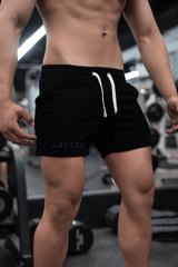 ASCEND Bodybuilding Shorts | Black Ascend Athletic 