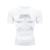 'Aura' Compression Shirt | White Ascend Athletic 